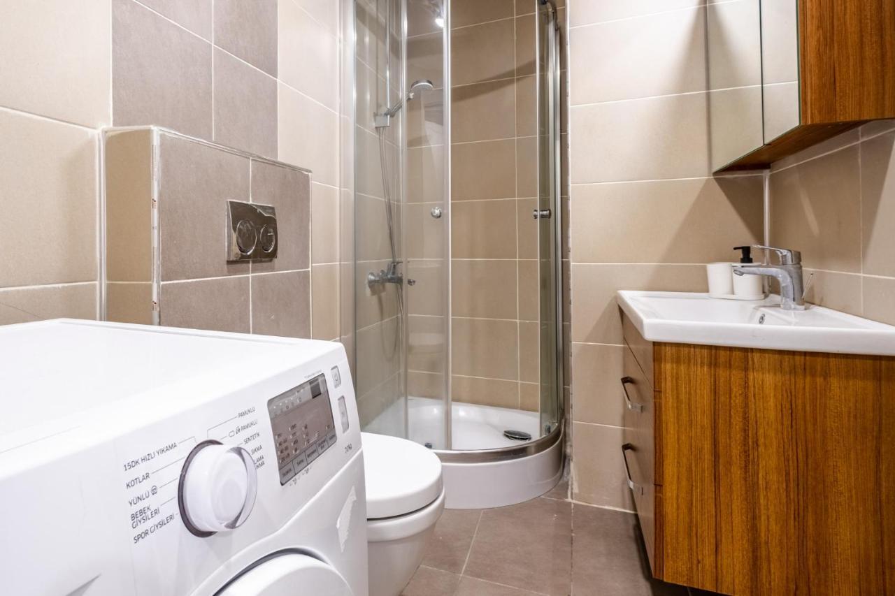 Central Flat With Sleek Interior In Sisli 이스탄불 외부 사진